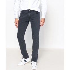 Dżinsy slim. Szare jeansy męskie slim marki La Redoute Collections. Za 141,08 zł.