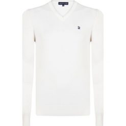Giorgio Di Mare sweter męski XL biały. Białe swetry męskie Giorgio di Mare, xl, bez wzorów, bez kołnierzyka, bez kaptura. Za 189,00 zł.