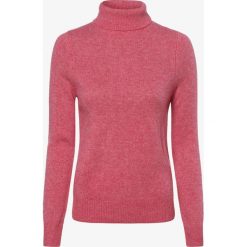 Brookshire - Sweter damski, różowy. Różowe swetry damskie brookshire, xl, bez wzorów, z wełny, bez rękawów. Za 129,95 zł.