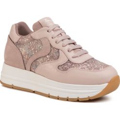 Sneakersy VOILE BLANCHE - Maran 0012014657.04.0M04 Cipria. Różowe półbuty damskie Voile Blanche, bez wzorów, ze skóry, bez obcasa, na obcasie, bez zapięcia. Za 869,00 zł.