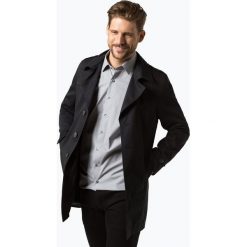 Finshley & Harding - Płaszcz męski – Black Label, czarny. Czarne płaszcze męskie marki Finshley & Harding, m, bez wzorów, z bawełny, bez kaptura. Za 449,95 zł.