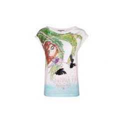 T-shirty z krótkim rękawem Patrizia Pepe 2J1931/A1B-X066. Białe t-shirty damskie Patrizia Pepe, bez wzorów, bez kołnierzyka. Za 289,00 zł.