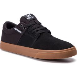 Sneakersy SUPRA - Stacks Vulc II 08193-055-M Black/Gum. Czarne sneakersy męskie Supra, bez zapięcia. Za 279,00 zł.