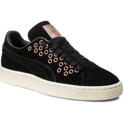 Sneakersy PUMA - Suede Xl Lace Vr Wn's 364107 01 Puma Black/Puma Black. Czarne sneakersy damskie Puma, z zamszu. W wyprzedaży za 169,99 zł.