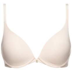 Biustonosz z fiszbiną Triumph Body Make-Up Essential 10185573. Czarne biustonosze Triumph, bez wzorów, z elastanu. W wyprzedaży za 159,00 zł.