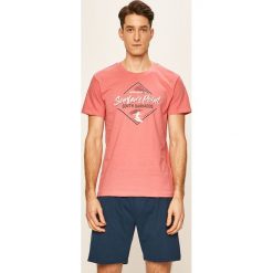 Henderson - Piżama. Niebieskie piżamy męskie Henderson, xl, z nadrukiem, z bawełny, bez rękawów. W wyprzedaży za 79,90 zł.