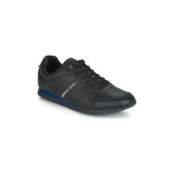 Buty Versace Jeans EOYTBSA1. Czarne trampki męskie Versace Jeans, bez wzorów, z jeansu, bez zapięcia. Za 549,00 zł.