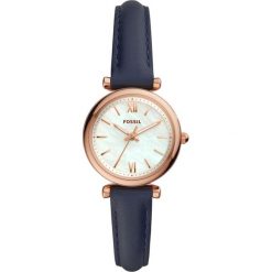 Fossil - Zegarek ES4502. Niebieskie zegarki damskie Fossil, ze stali. W wyprzedaży za 319,90 zł.