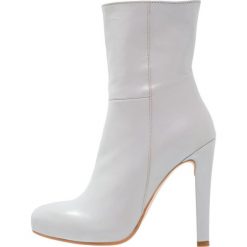 Botki damskie lity: MAI PIÙ SENZA Botki na obcasie light grey