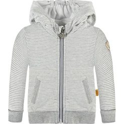 Bluzy niemowlęce: Bluza w kolorze szaro-białym