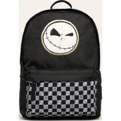 Vans - Plecak x Nightmare Before Christmas. Czarne plecaki damskie Vans, z nadrukiem, z poliesteru. W wyprzedaży za 139,90 zł.