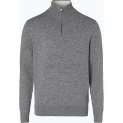 Swetry klasyczne męskie: Tommy Hilfiger – Sweter męski, szary