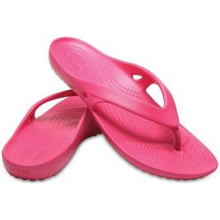 Crocs Kadee Ii Flip Paradise Pink 202492-6np Ladies Flip Flops (Rozmiar 36-37). Różowe klapki damskie marki Crocs, bez wzorów, bez obcasa. W wyprzedaży za 76,00 zł.