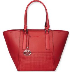 Torebki klasyczne damskie: Torebka „San Remo” w kolorze bordowym – 30 x 26 x 15 cm