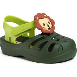 Sandały IPANEMA - Summer VI Baby 82779 Green/Green 20770. Zielone sandały dziewczęce Ipanema, z tworzywa sztucznego. Za 99,99 zł.