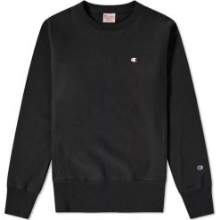 Bluza Champion Crewneck Sweatshirt (212572-KK001). Czarne bluzy męskie marki Champion, m, z bawełny. Za 262,99 zł.