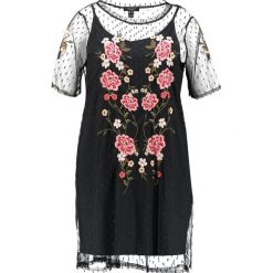 Sukienki hiszpanki: New Look Curves DOBBY Sukienka letnia black