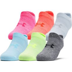 Under Armour Essential 6-pack Skarpetki Wielokolorowy. Skarpetki damskie Under Armour, bez wzorów, z elastanu. Za 94,95 zł.