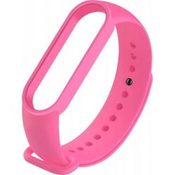 Pasek zamienny różowy - Xiaomi Mi Band 5. Różowe paski męskie Xiaomi, w paski. Za 17,90 zł.