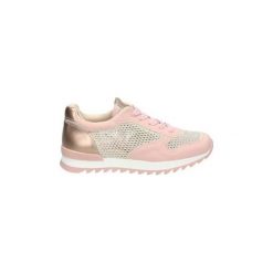 Buty Dziecko Chika 10 CHK10 BANAN 03. Różowe trampki dziewczęce Chika 10, bez wzorów, bez zapięcia. Za 173,73 zł.