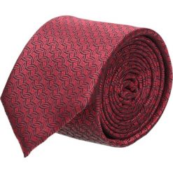 Krawaty męskie: krawat platinum bordo classic 200