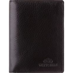 Portfel 21-1-023-1. Czarne portfele męskie marki Wittchen. Za 299,00 zł.