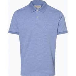 Nils Sundström - Męska koszulka polo, niebieski. Niebieskie koszulki męskie Nils Sundström, m, w paski, klasyczne, polo, bez rękawów. Za 129,95 zł.