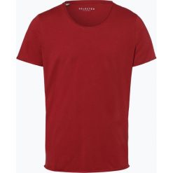 Selected - T-shirt męski, czerwony. Czerwone t-shirty męskie marki Selected, xxl, bez wzorów, bez kołnierzyka. Za 79,95 zł.