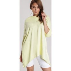 Żółta Bluza Eridanus. Żółte tuniki damskie Renee, xl, bez wzorów, bez kołnierzyka, bez rękawów. Za 79,99 zł.