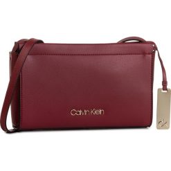 Torebka CALVIN KLEIN - Enfold Ew Crossbody K60K605623 XCL. Czerwone listonoszki damskie Calvin Klein, na co dzień, bez wzorów, ze skóry ekologicznej, eleganckie, bez dodatków. Za 399,00 zł.
