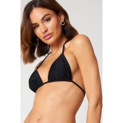 Stroje dwuczęściowe damskie: NA-KD Swimwear Góra od bikini Triangle – Black