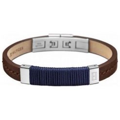 Tommy Hilfiger Męska bransoletka skóra TH2700765. Bransoletki męskie TOMMY HILFIGER. W wyprzedaży za 380,00 zł.