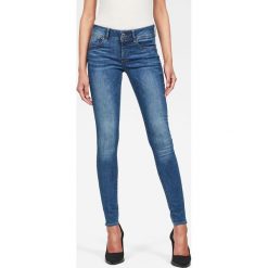 G-Star Raw - Jeansy Lynn. Niebieskie jeansy damskie G-Star RAW, bez wzorów, z elastanu. Za 469,90 zł.