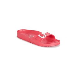 Klapki Birkenstock MADRID EVA. Różowe klapki damskie Birkenstock, bez wzorów, bez obcasa. Za 149,00 zł.