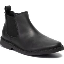 Sztyblety JACK&JONES - Jfwleo 12140775 Black. Czarne sztyblety męskie Jack&Jones, ze skóry ekologicznej, bez zapięcia. W wyprzedaży za 279,00 zł.