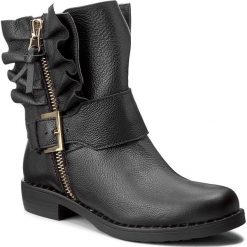 Buty zimowe damskie: Botki R.POLAŃSKI – 0879 Czarny Lico