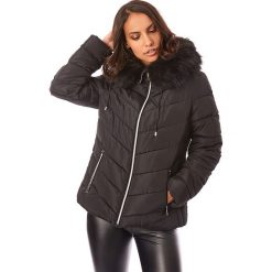 Kurtka przejściowa w kolorze czarnym. Czarne kurtki damskie Snowie Collection, l, bez wzorów, bez kaptura. W wyprzedaży za 255,95 zł.