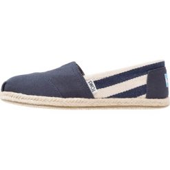 Espadryle damskie: TOMS STRIPE UNIVERSITY Espadryle navy university