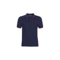 Koszulki polo z krótkim rękawem Fred Perry THE FRED PERRY SHIRT. Niebieskie koszulki męskie Fred Perry, s, bez wzorów, polo, z krótkim rękawem, krótkie. Za 369,00 zł.