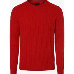 Gant - Sweter męski, czerwony. Czerwone swetry męskie GANT, xxl, z wełny. Za 649,95 zł.