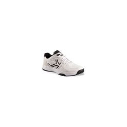 Buty tenisowe TS190 męskie na twardą nawierzchnię. Niebieskie buty sportowe męskie ARTENGO, z poliesteru, bez zapięcia, tenisowe. Za 119,99 zł.
