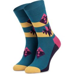 Skarpety Wysokie Unisex HAPPY SOCKS - INC1001-6000 Kolorowy. Skarpetki damskie Happy Socks, bez wzorów, z elastanu. Za 34,90 zł.