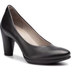 Półbuty ECCO - Sculptured 75 24260301001 Black. Czarne półbuty damskie ecco, bez wzorów, ze skóry, bez obcasa, na obcasie, bez zapięcia. W wyprzedaży za 339,00 zł.