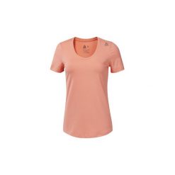 T-shirty z krótkim rękawem Reebok Sport Koszulka Workout Ready Speedwick. Różowe topy sportowe damskie marki Reebok Sport, s, bez wzorów, bez kołnierzyka, z krótkim rękawem, krótkie, bez kaptura. Za 99,95 zł.