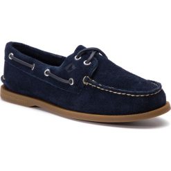 Mokasyny SPERRY - STS19434 Navy. Niebieskie mokasyny męskie Sperry, ze skóry. W wyprzedaży za 329,00 zł.