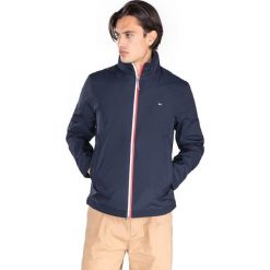 Tommy Hilfiger Kurtka Niebieski. Niebieskie płaszcze męskie TOMMY HILFIGER, l, bez wzorów, z materiału. Za 1084,95 zł.