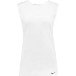 Nike Performance Koszulka sportowa white. Białe topy sportowe damskie Nike Performance, xl, z bawełny. W wyprzedaży za 125,30 zł.