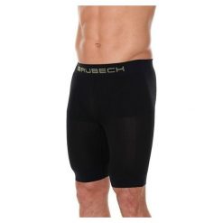 Bokserki męskie: Brubeck Bokserki męskie 3D Base layer PRO czarny r. 2XL – (LB10190)