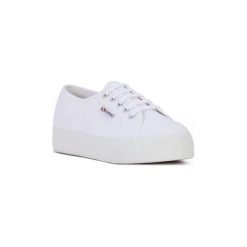 Buty Superga 901 COTONE. Białe trampki i tenisówki damskie Superga, bez wzorów, bez zapięcia. Za 298,69 zł.