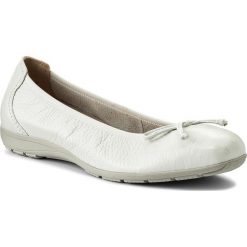 Baleriny damskie: Baleriny CAPRICE – 9-22106-20 White Deer 105